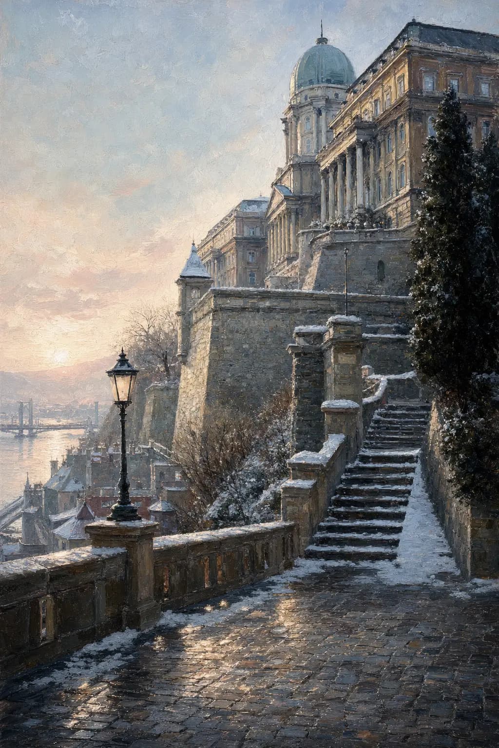Januarbastionen an der Budaer Burg