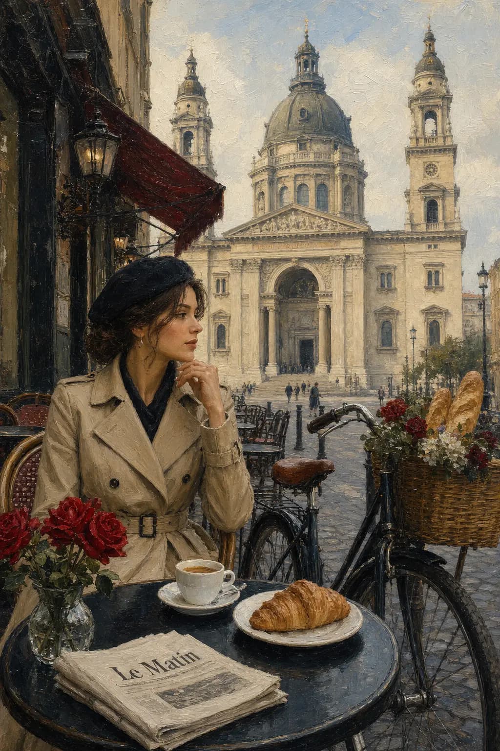Le Matin am Szent-István-Platz