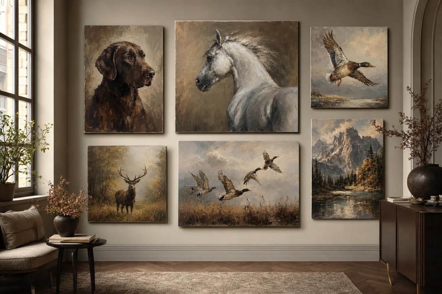 Tiere und Wildnis